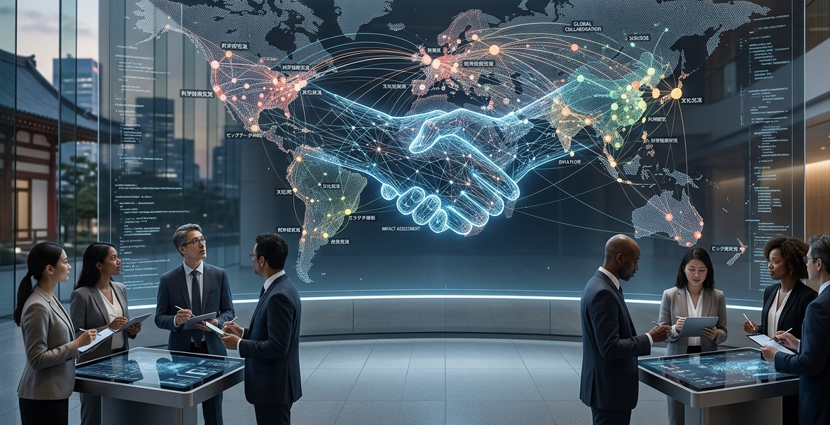 日中の科学技術文化交流の先頭に立って